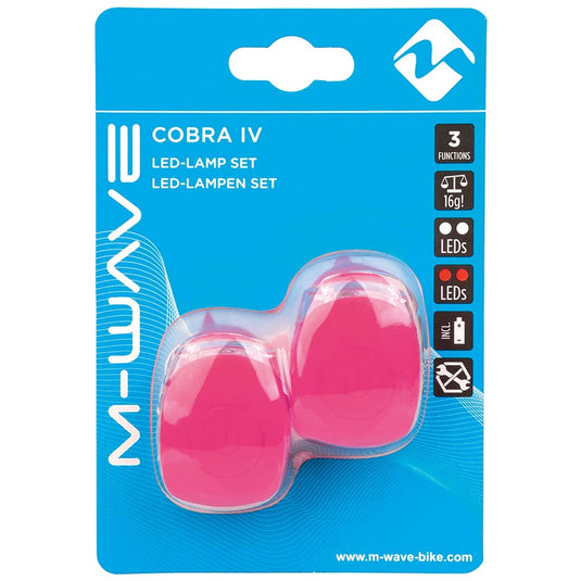 M-Wave Cobra IV Light Set Pink