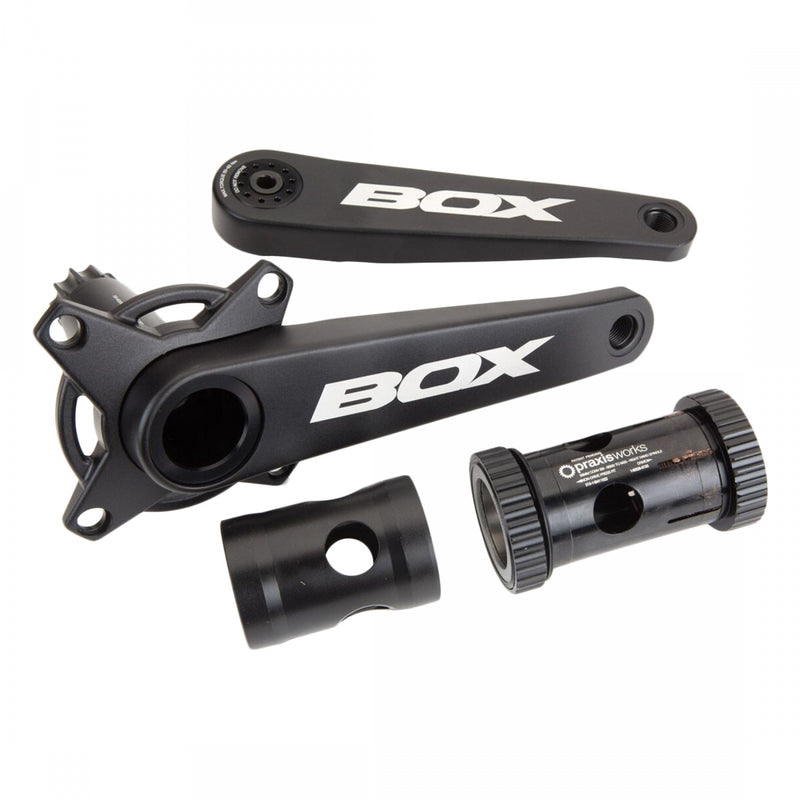 Load image into Gallery viewer, BOX One M35 2 Piece Cranks 175mm 104 BCD BB Included Aluminum Black
