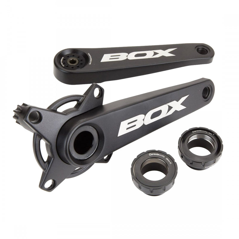 Load image into Gallery viewer, Box Components Box Two M30-P Crankset 172.5mm Euro Single Speed Black
