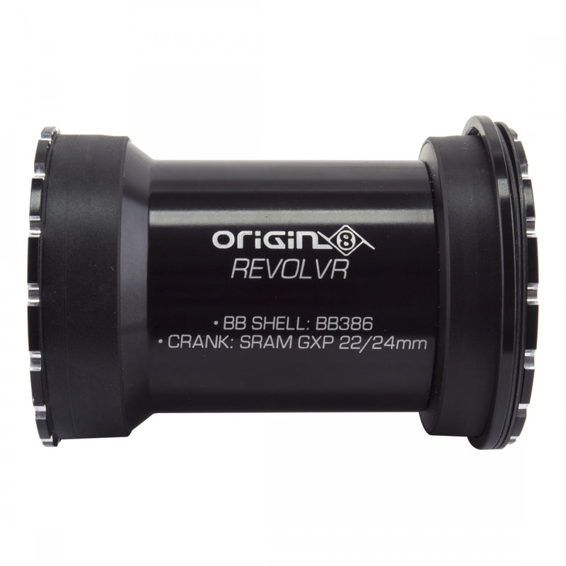 Load image into Gallery viewer, Origin8 Revolvr SRAM GXP 22/24mm Thread-Together BB386 86.5x46mm Bottom Bracket
