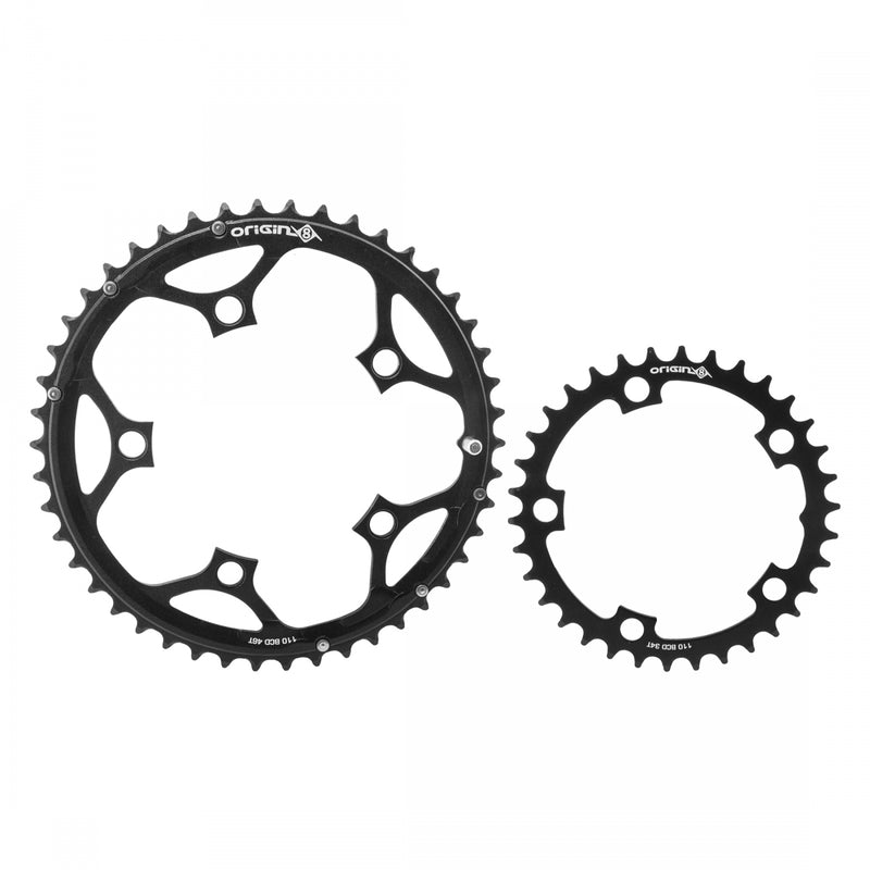 Load image into Gallery viewer, Origin8-Chainring-Chainring-Set-110-mm-110mm-5-Bolt-CNRG0694-Bicycle-Chainring
