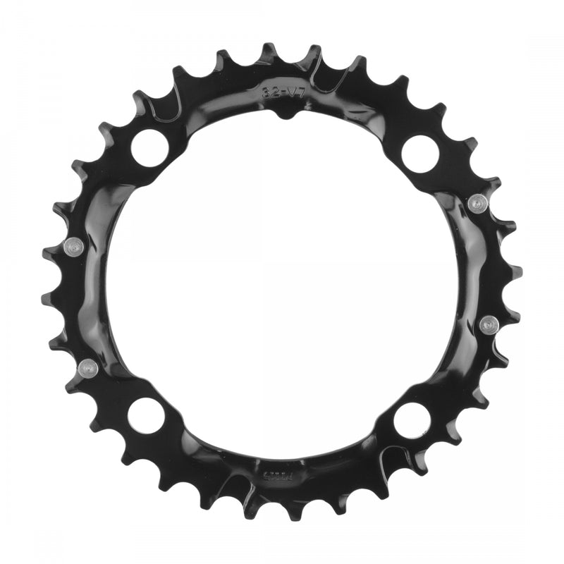 Load image into Gallery viewer, TruVativ Trushift Chainring 32t 104 BCD 8/9/10/11-Speed Black Steel Road MTB
