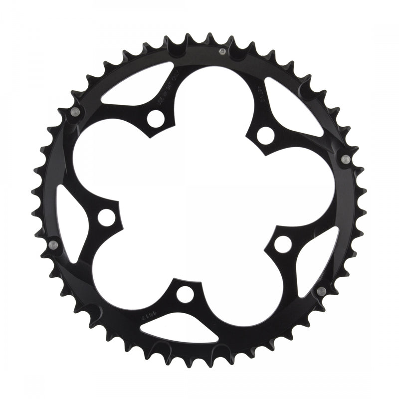 Load image into Gallery viewer, SRAM Force/Rival/Apex Chainring 48t 110 BCD 10-Speed Aluminum Blk Touring Road

