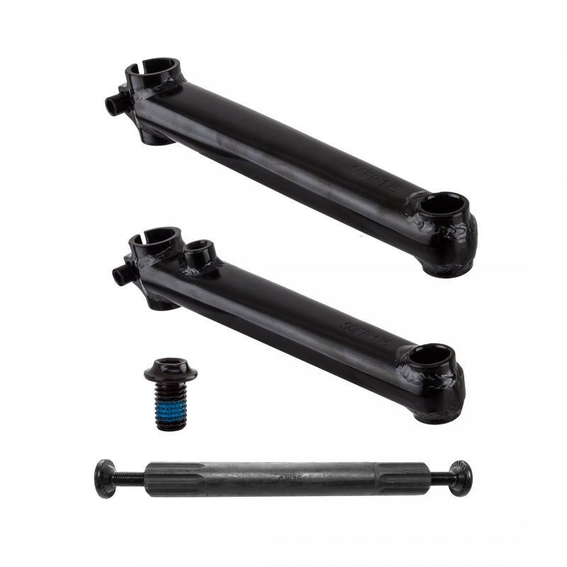 Load image into Gallery viewer, SE Bikes Rad Series BB Axle Included 175mm 19mm Tubular Chromoly BLK
