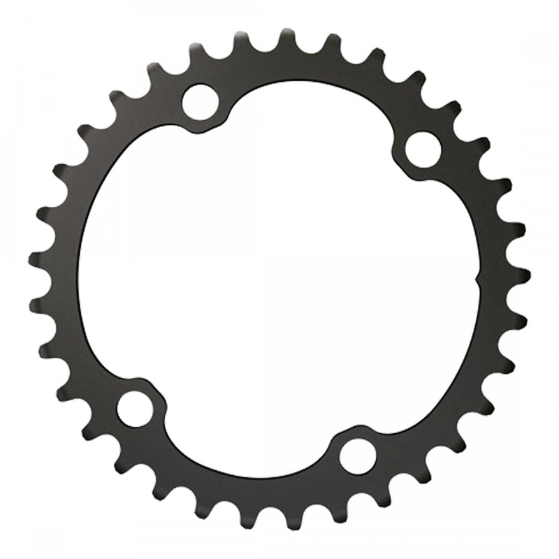 Load image into Gallery viewer, SRAM Force Inner Chainring 35t 107 BCD 4-Bolt 2x12-Speed Aluminum Blast Black
