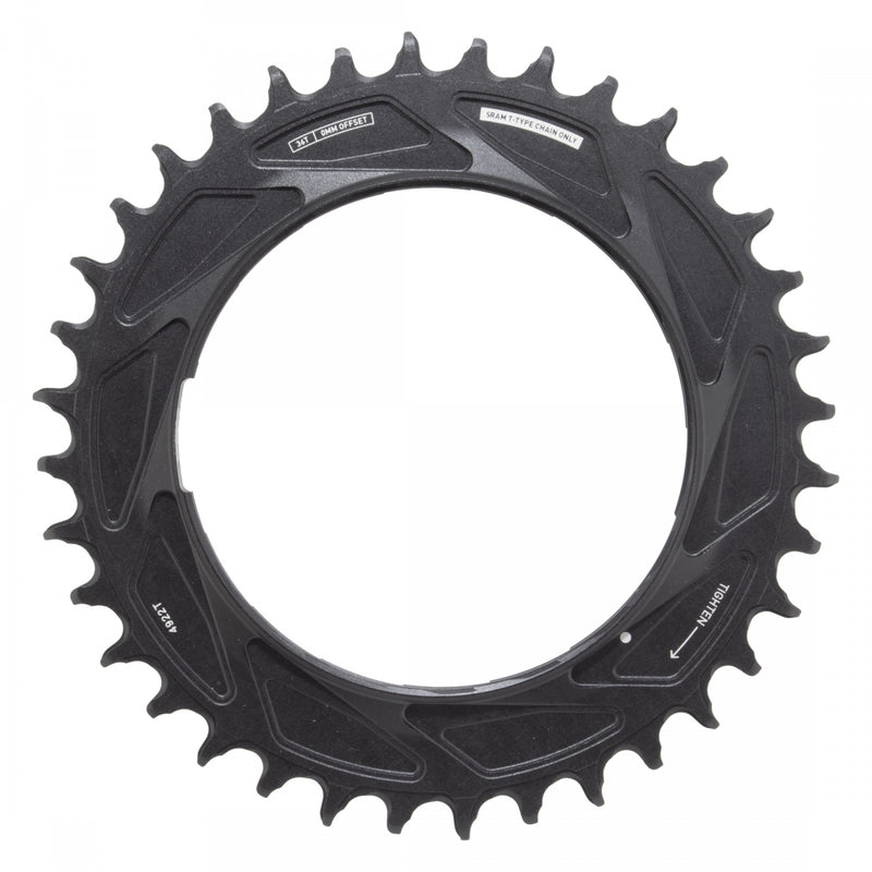Load image into Gallery viewer, SRAM XX SL Eagle T-Type Thread Mount Chainring - 36t, 12-Speed, Thread Mount (For XX SL PM Spider), 0mm Offset,

