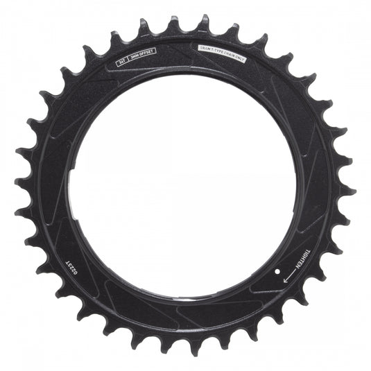 SRAM XX SL Eagle T-Type Thread Mount Chainring - 34t, 12-Speed, Thread Mount (For XX SL PM Spider), 3mm Offset,