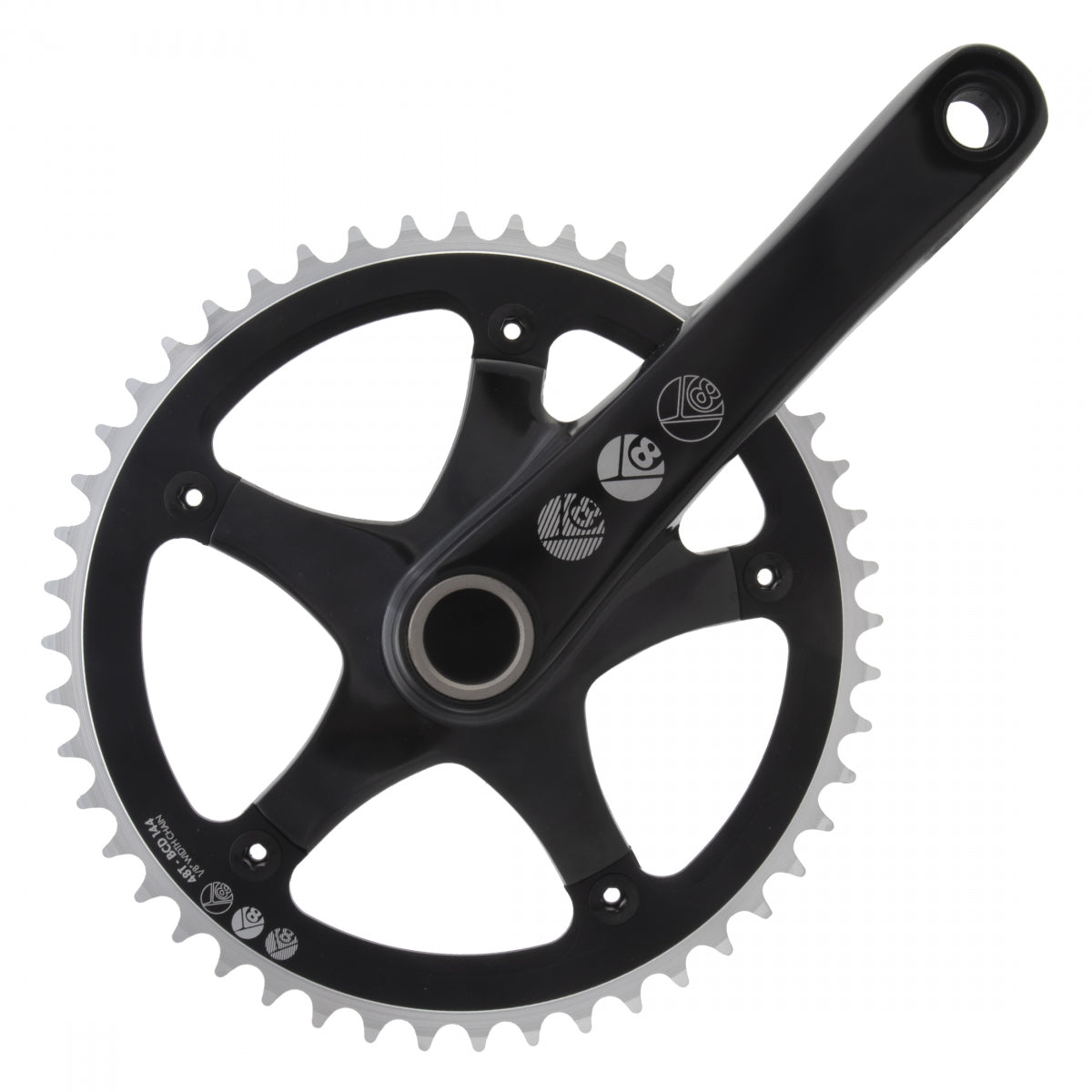 Origin8 Track SS 165mm Alloy Crankset with 48T Chainring & GXP Spindle ...