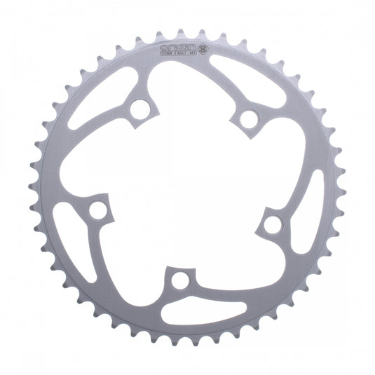 Origin8 Aluminum 36T & 46T 110mm 5-Bolt Chainrings CNC Machined, 8/9-Speed Compatible, Road MTB