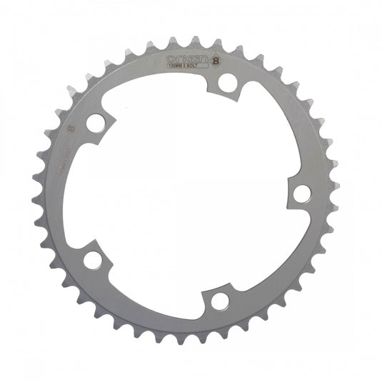 Origin8 Aluminum 38T & 52T Road MTB Chainrings 130 BCD 5-Bolt, CNC Machined, 8/9-Speed
