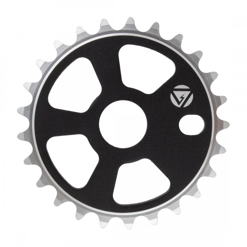 Load image into Gallery viewer, Black-Ops-Chainring-25t-One-Piece-1pc-3pc-CNRG0865-Bicycle-Chainring
