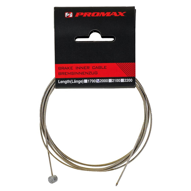 Load image into Gallery viewer, Promax 2000B Brake Cable 1.5mm, 2000mm, Stainless Steel, MTB, Unit
