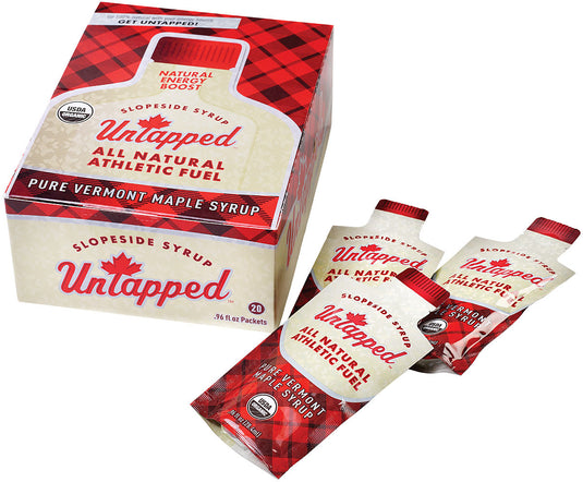 Untapped Slopeside Syrup Gel Energy Food - Fuel Your Adventure!