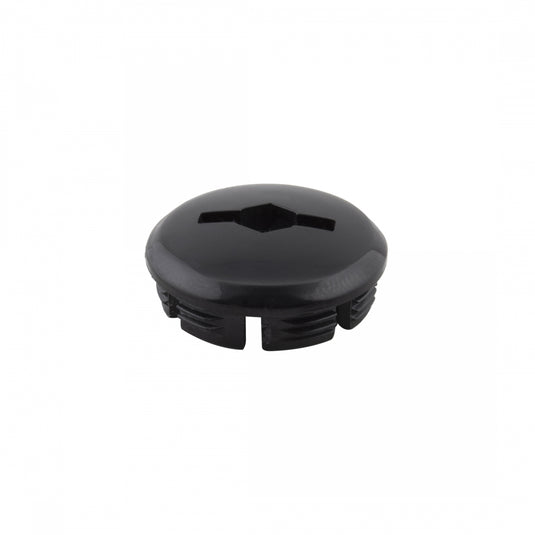 Sunlite Black Plastic Crank Dust Caps Durable OEM-Quality Bike Crankset Accessories (Pack of 2)