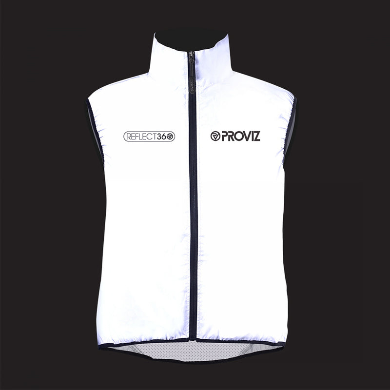 Load image into Gallery viewer, Proviz Reflect360 Cycling Gilet Vest Reflective Grey LG Men`s
