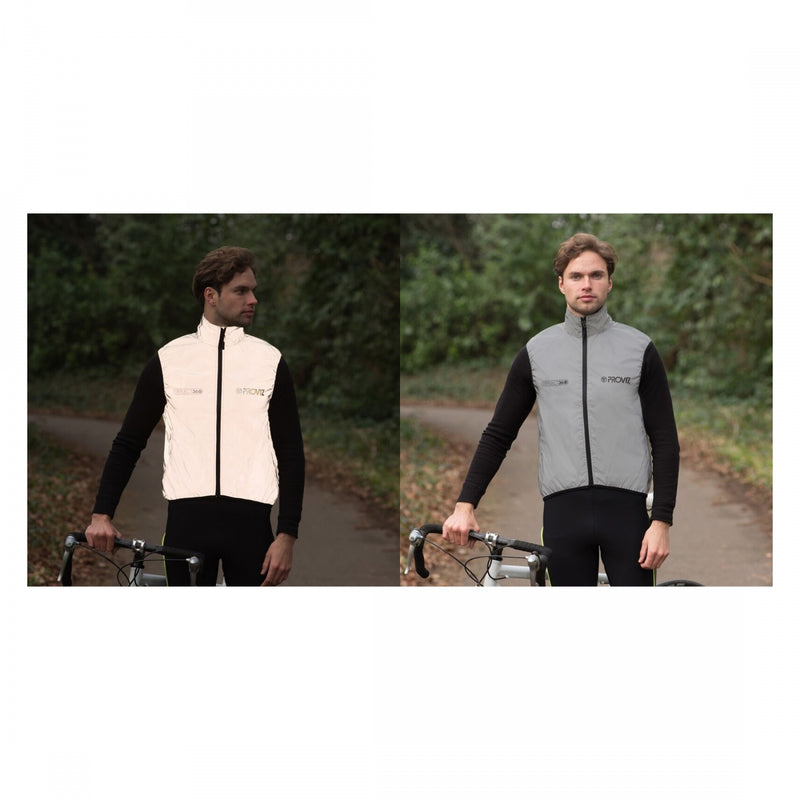 Load image into Gallery viewer, Proviz Reflect360 Cycling Gilet Vest Reflective Grey XXL Men`s
