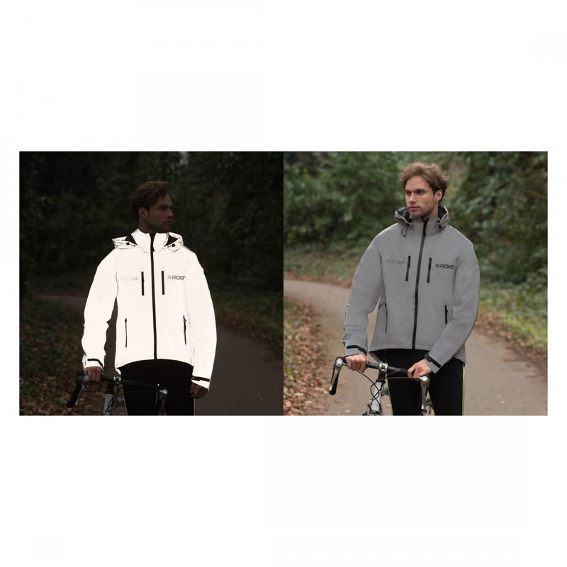 Load image into Gallery viewer, Proviz Reflect360 Outdoor Jacket Reflective Grey SM Men`s
