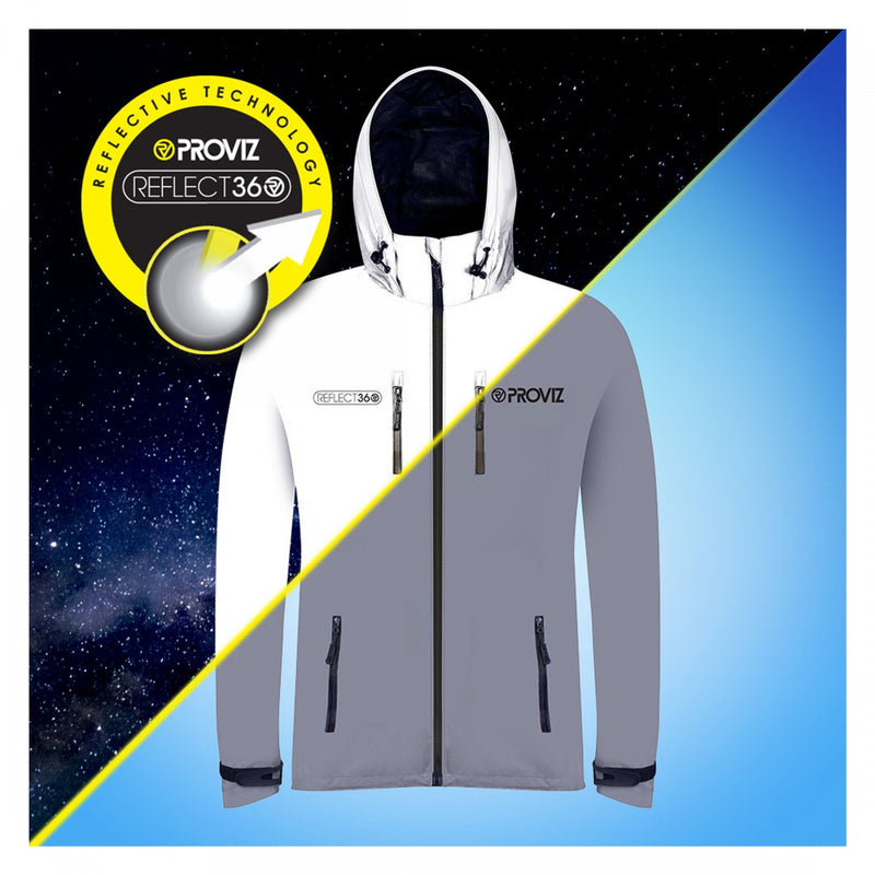 Load image into Gallery viewer, Proviz Reflect360 Outdoor Jacket Reflective Grey LG Men`s
