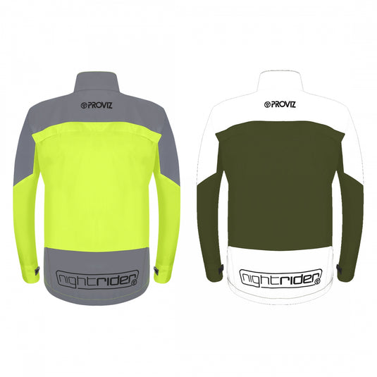 Proviz Nightrider 2.0 Cycling Jacket Yellow LG Men`s