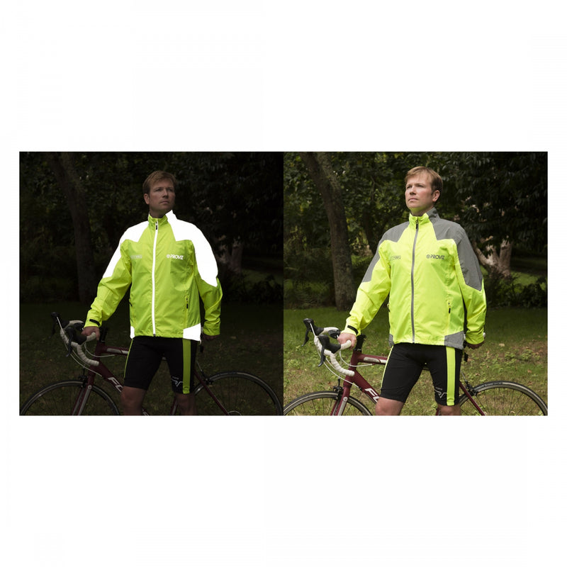 Load image into Gallery viewer, Proviz Nightrider 2.0 Cycling Jacket Yellow LG Men`s

