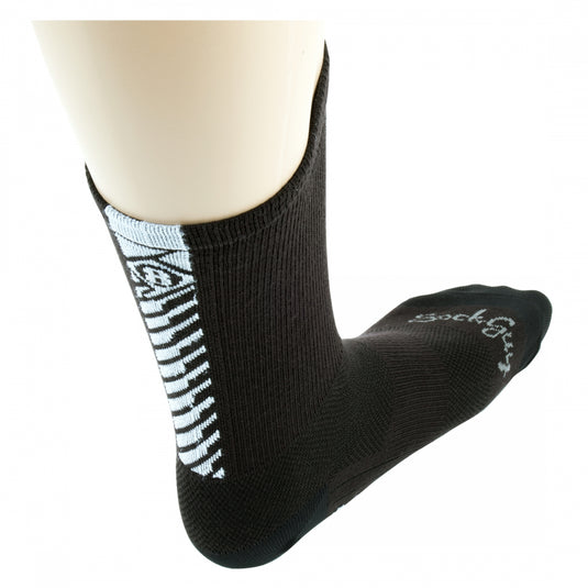 Origin8 Speed Cycling Socks Black SM/MD Unisex Double-Stitched Heels And Toes