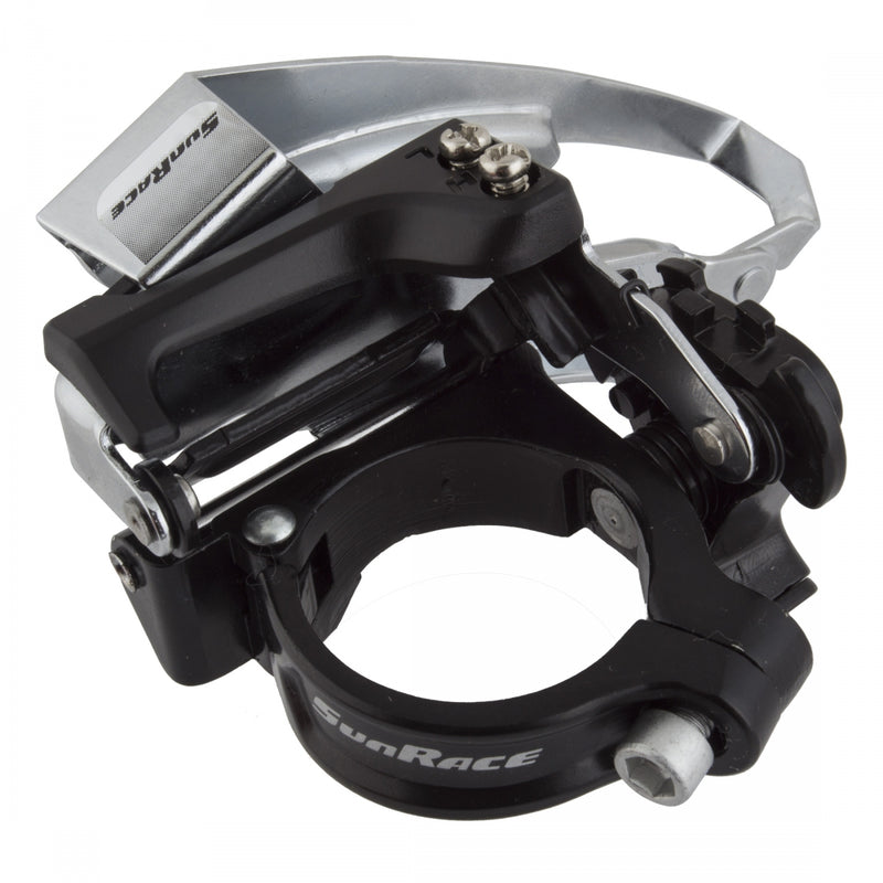Load image into Gallery viewer, SunRace M300 Front Derailleur - 7/8-Speed Triple Dual Pull 34.9/31.8/28.6mm
