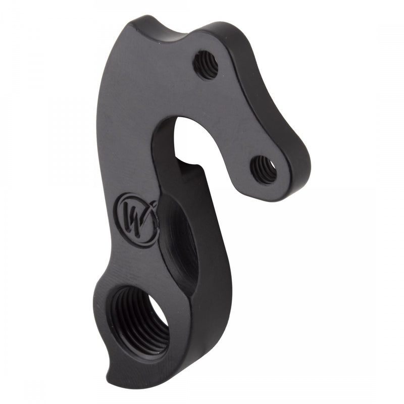 Load image into Gallery viewer, Pack of 2 Wheels Manufacturing Derailleur Hanger 96 6061 Aluminum: Black
