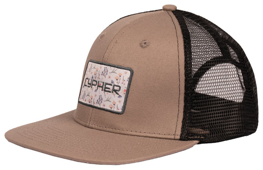Stylish Cypher Be Brave Cap in Gray/Blue - Stay Bold and Confident!
