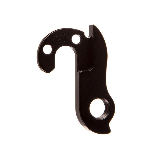 Wheels Manufacturing Derailleur Hanger 20 6061 Aluminum: Black