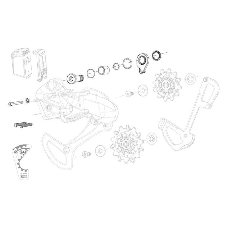 Load image into Gallery viewer, SRAM-Rear-Derailleur-Small-Parts-MRDP0045
