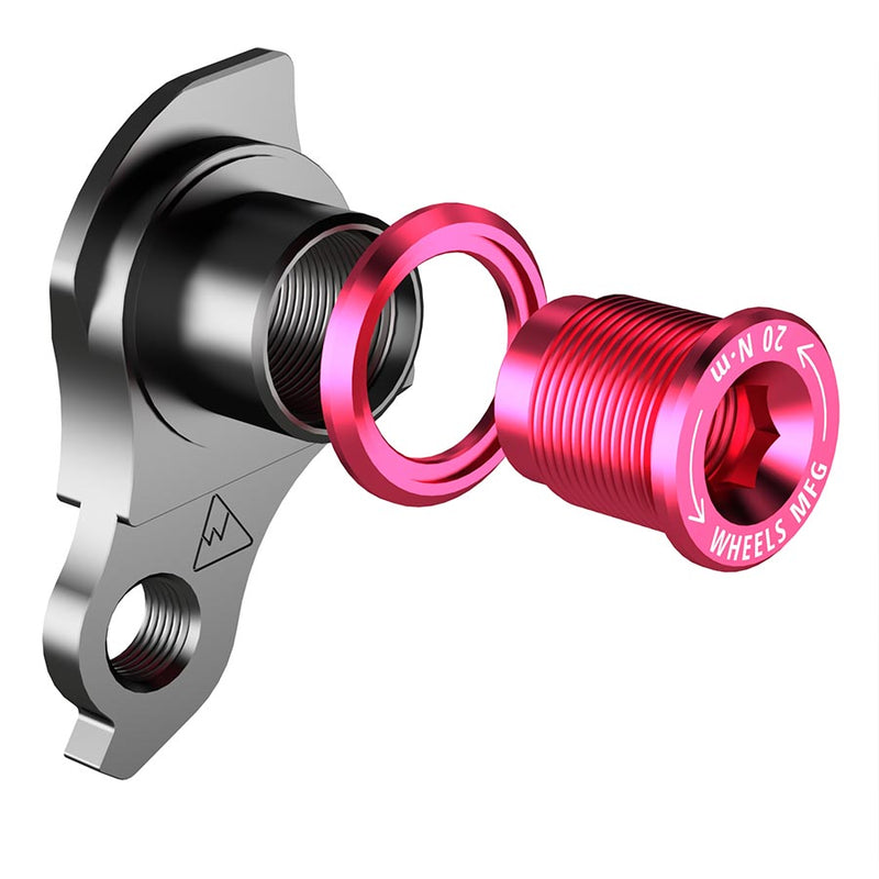 Load image into Gallery viewer, Wheels Manufacturing DROPOUT-404-02 UDH, Derailleur Hanger, Pink
