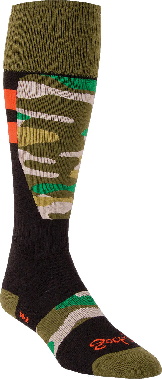 Stay Warm and Stylish on the Slopes with Sockguy Mtn-tech Elmer Acrylic Ski Socks in Small/Medium Size