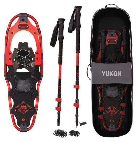 Yukon Charlie's Advanced Spin Snwshoe Kit 8x25