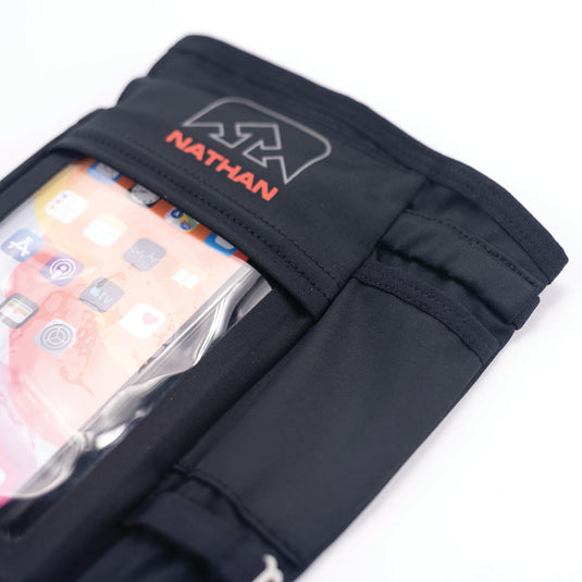 Stay Connected on the Go with Nathan Vista Smartphone Arm Sleeve - X/XL Size for Fitness Training