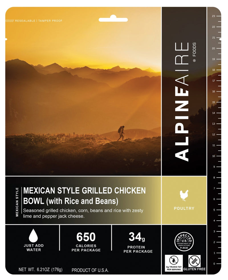 Load image into Gallery viewer, Alpine Aire Mex Style Grilled Chicken Bowl: A Flavorful Taste of Mexico!
