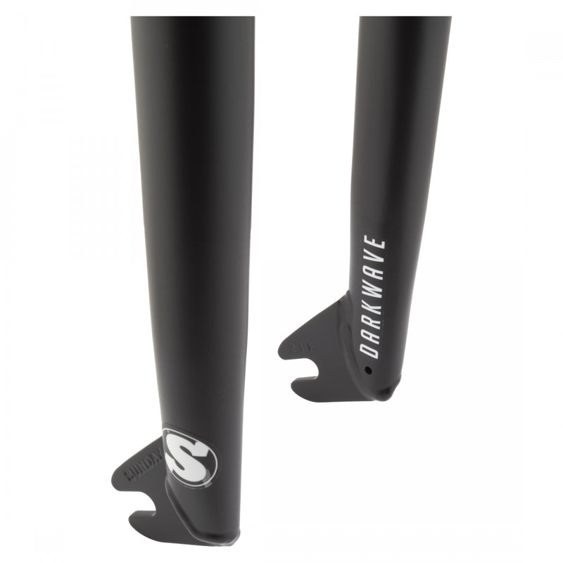 Load image into Gallery viewer, Sunday Darkwave BMX Fork - Black, 28mm Offset
