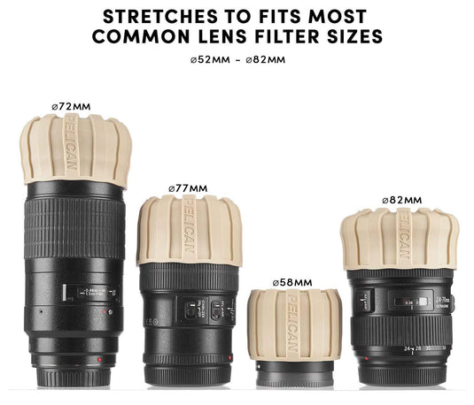 Pelican Outdoors Silicone Lens Cover Coyote