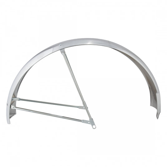 Wald Balloon 962 Fender Set: 26x2.0 - 2.125 Wheel, Chrome