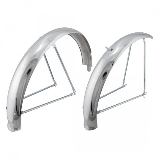 Wald-Products-Flared-Chrome-Full-Coverage-Fender-FCFN0113-Bicycle-Full-Coverage-Fenders