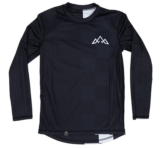 Tasco Mullet Reversible Ride Jersey, L/S, M, Black / White