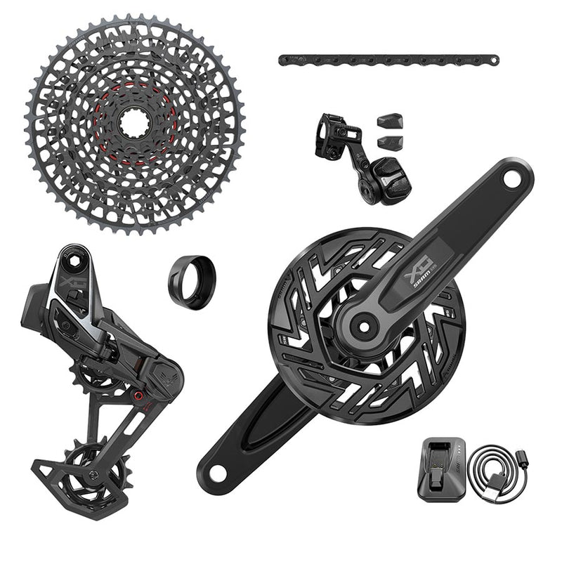 Load image into Gallery viewer, SRAM X0 T-Type Pedal Assist Build Kit, Brose, 160mm, Kit
