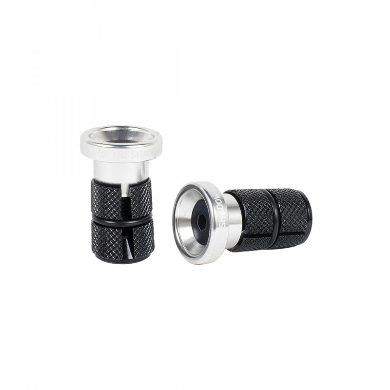 Load image into Gallery viewer, The Shadow Conspiracy Deadbolt Slim End Plugs Polished Silver
