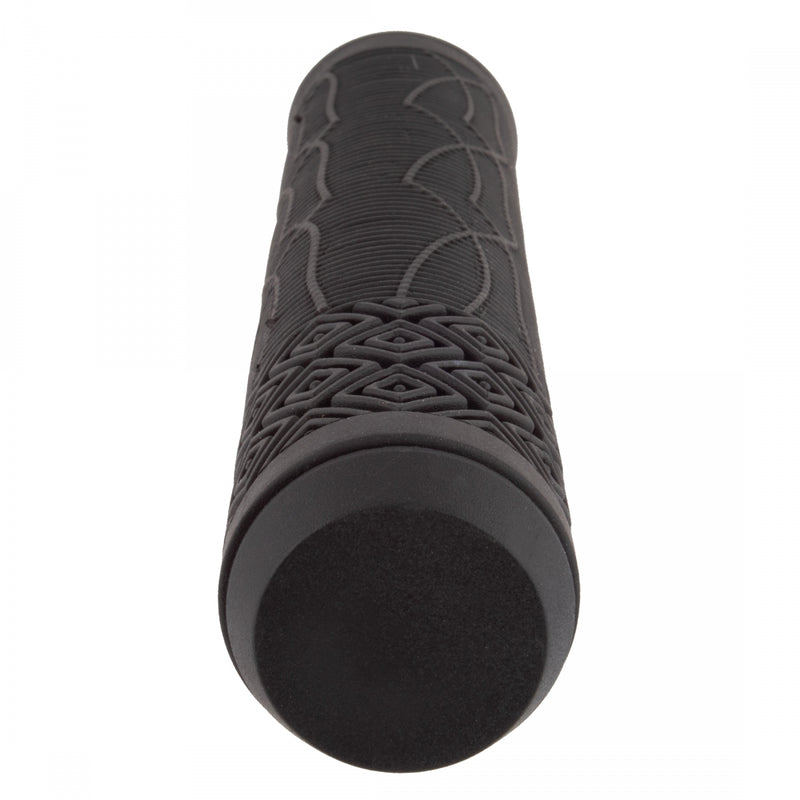 Load image into Gallery viewer, Black Ops Long Johns Grips Flangeless Black 166mm
