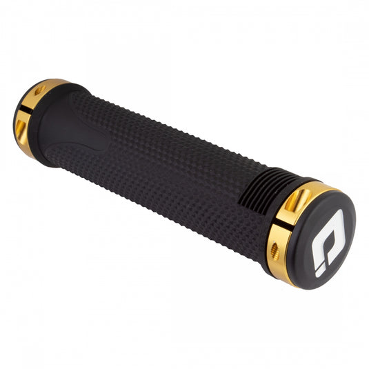 Box Components Box One Grips Dual Lock On Black/Gold 130mm