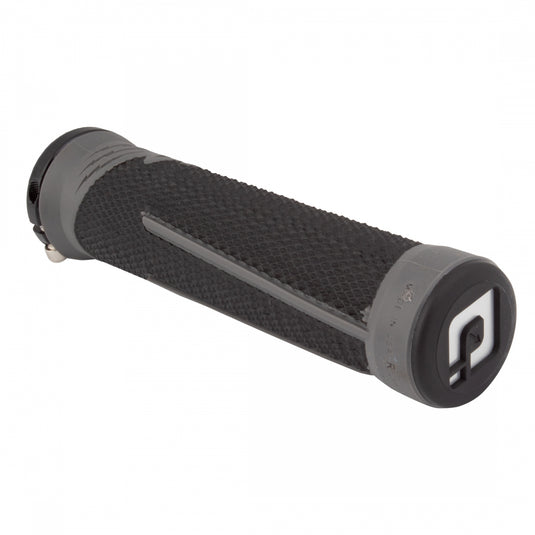 ODI AG2 Grips - Black/Graphite, Lock-On Softer Pro Compound Material