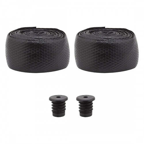 Sunlite-Tape-&-Plugs-Handlebar-Tape-Black-BRTP0241-Road-Bar-Tape