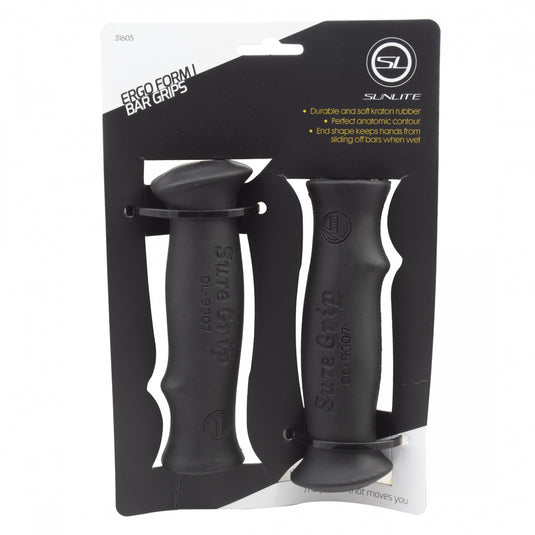 Sunlite-Ergo-Form-I-Grips-Grips-Slip-On-Grip-120mm-Bicycle-Grips