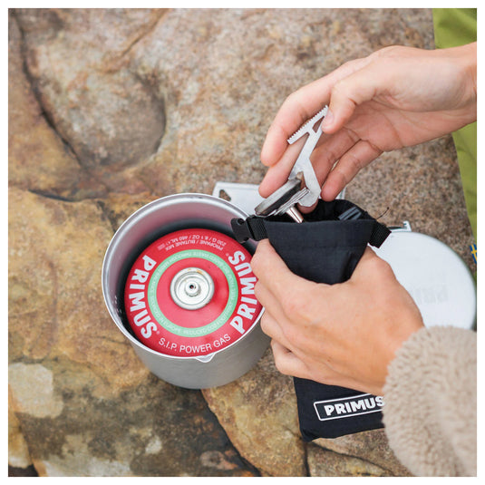 Primus Express Stove with Piezo Ignition: Compact Backpacking Stove for Outdoor Adventures