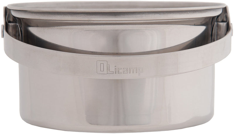 Load image into Gallery viewer, Olicamp Stainless Steel 1 Qt Cookware Set - Compact and Durable AK Cookset
