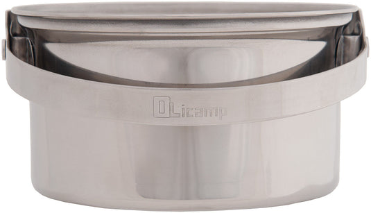 Olicamp Stainless Steel 1 Qt Cookware Set - Compact and Durable AK Cookset